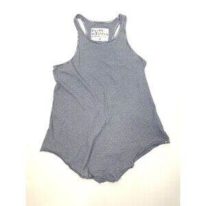 Frank and Eileen Tee Lab Blue White Stripe Tank Top Size Medium cotton U.S.A.